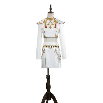 Kpop Demon Hunters Zoey Kids Cosplay Costume Outfit Halloween Carnival Suit